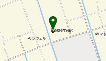 入善町総合体育館 トイレの地図画像