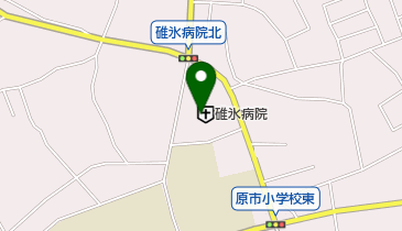 碓氷病院 トイレの地図画像