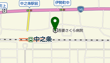 吾妻中央病院 トイレの地図画像