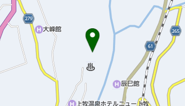 高徳会 上牧温泉病院 トイレの地図画像