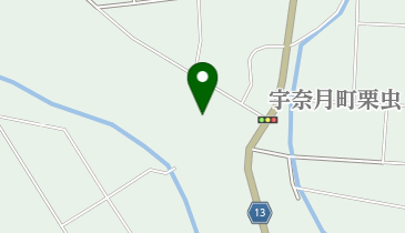 黒部市立愛本公民館 トイレの地図画像