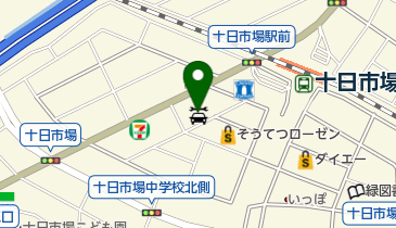 スーパーオートバックス 十日市場店 トイレの地図画像