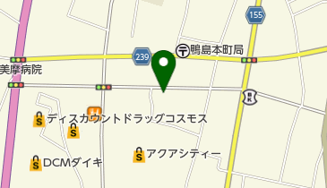 四国労働金庫 鴨島支店 トイレの地図画像