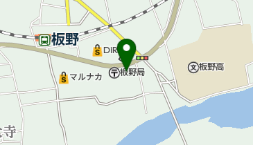 徳島銀行 板野支店 トイレの地図画像