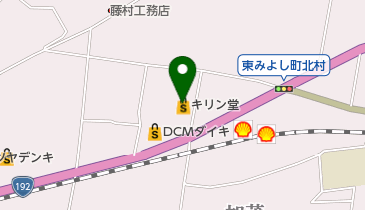 キリン堂 三好店 トイレの地図画像