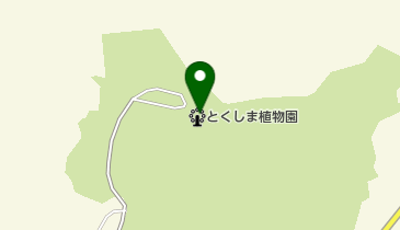 とくしま植物園 トイレの地図画像