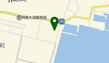 阿南市武道館 トイレの地図画像