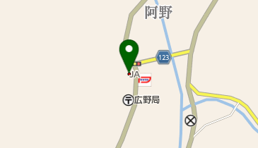 神山町役場 広野公民館 トイレの地図画像