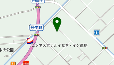 松茂町東部児童館 トイレの地図画像