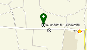 高杉内科外科小児科脳外科 トイレの地図画像