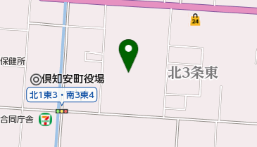 倶知安町保健福祉会館 トイレの地図画像