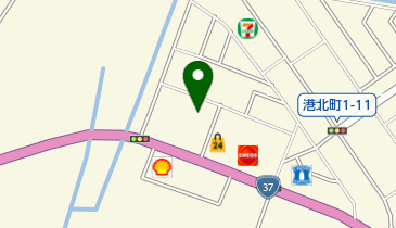 サンライフ室蘭 トイレの地図画像