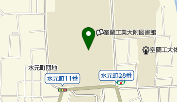 室蘭工業大学 トイレの地図画像