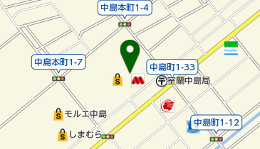 MORUE 中島ショッピングセンター トイレの地図画像