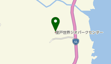 室戸ジオパークセンター トイレの地図画像