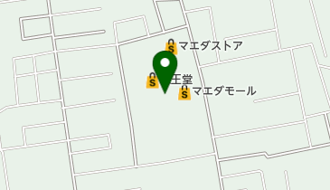 薬王堂 おいらせモール店 トイレの地図画像