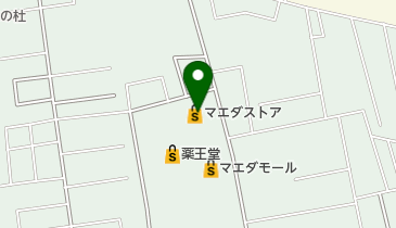 マエダストア おいらせ店 トイレの地図画像
