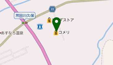 コメリ ホームセンター七戸店 トイレの地図画像