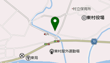 東村老人福祉センター トイレの地図画像