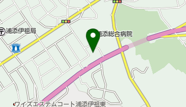 浦添総合病院 トイレの地図画像