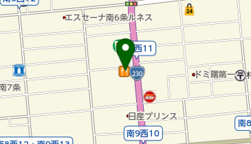 びっくりドンキー 石山通店 トイレの地図画像