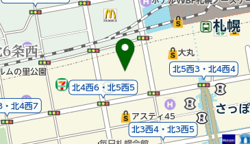 センチュリーロイヤルホテル トイレの地図画像