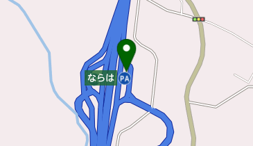 ならはPA 上り トイレの地図画像