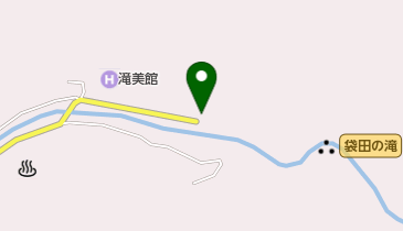 袋田の滝 第1トイレの地図画像