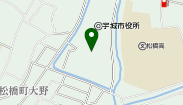 松橋町総合体育文化センター ウイングまつばせ トイレの地図画像
