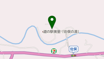 石段の郷 佐俣の湯 トイレの地図画像