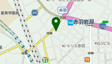 ネスト赤羽 トイレの地図画像