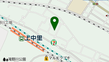 上中里コミュニティ会館 トイレの地図画像
