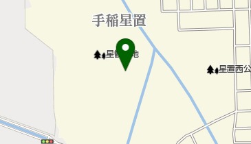 星観緑地 トイレの地図画像