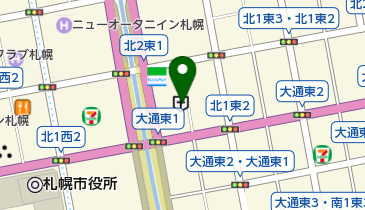 時計台病院 トイレの地図画像