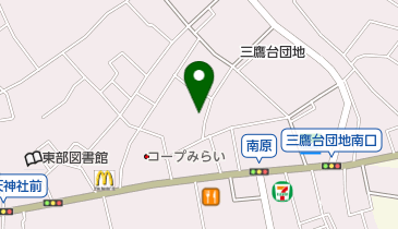 牟礼南地区公会堂 トイレの地図画像