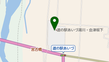 道の駅 あいづ 湯川・会津坂下 トイレの地図画像