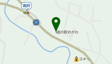 道の駅 おがわ トイレの地図画像
