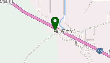 道の駅 かなん トイレの地図画像