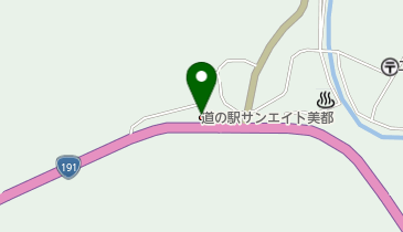 道の駅 サンエイト美都 トイレの地図画像