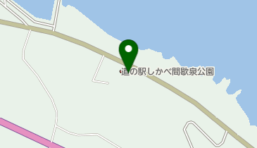 道の駅 しかべ間歇泉公園 トイレの地図画像