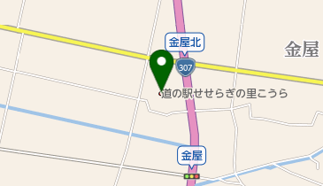 道の駅 せせらぎの里こうら トイレの地図画像