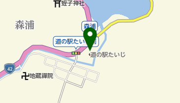 道の駅 たいじ トイレの地図画像