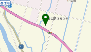 道の駅 ひろさき トイレの地図画像
