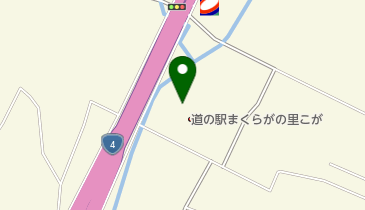 道の駅 まくらがの里 こが トイレの地図画像