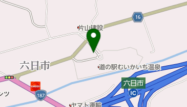 道の駅 むいかいち温泉 トイレの地図画像