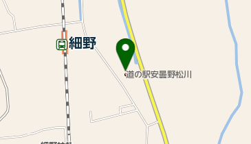 道の駅 安曇野松川 トイレの地図画像