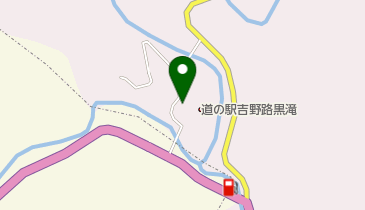 道の駅 吉野路 黒滝 トイレの地図画像