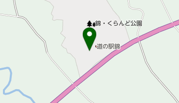 道の駅 錦 トイレの地図画像