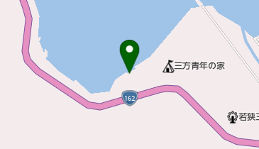 道の駅 三方五湖 トイレの地図画像