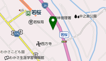 道の駅 若桜 トイレの地図画像